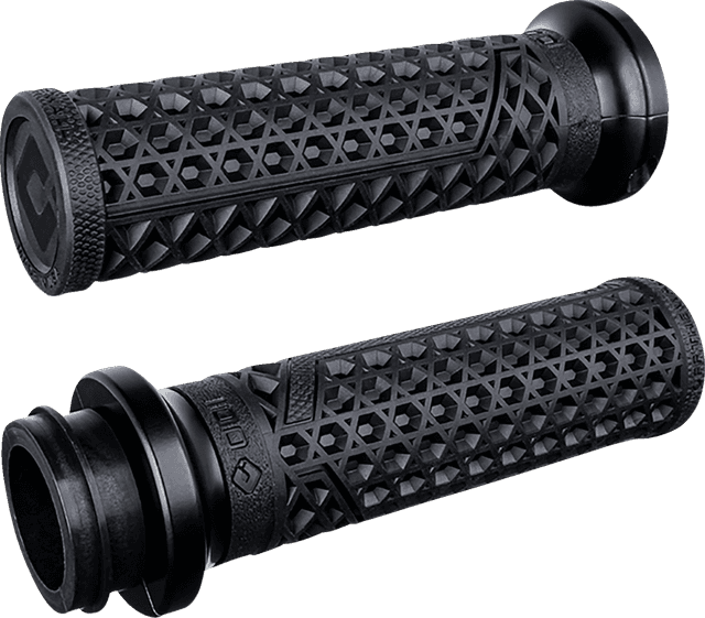 ODI 0630-3036 Vans Harley Davidson Grips - Cable - Black/Black