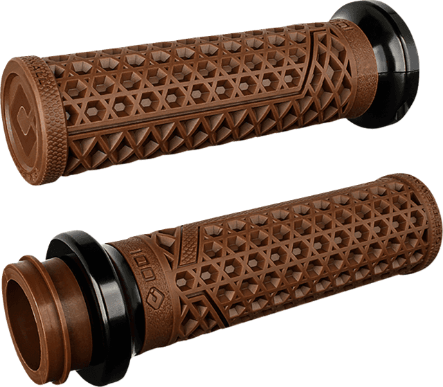 ODI 0630-3040 Vans Harley Davidson Grips - Cable - Brown/Black
