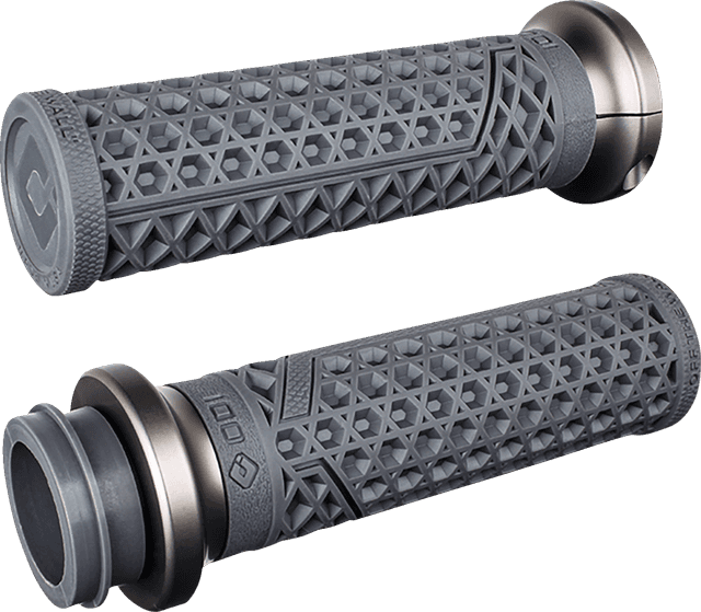 ODI 0630-3045 Vans Harley Davidson Grips - TBW - Graphite/Gunmetal