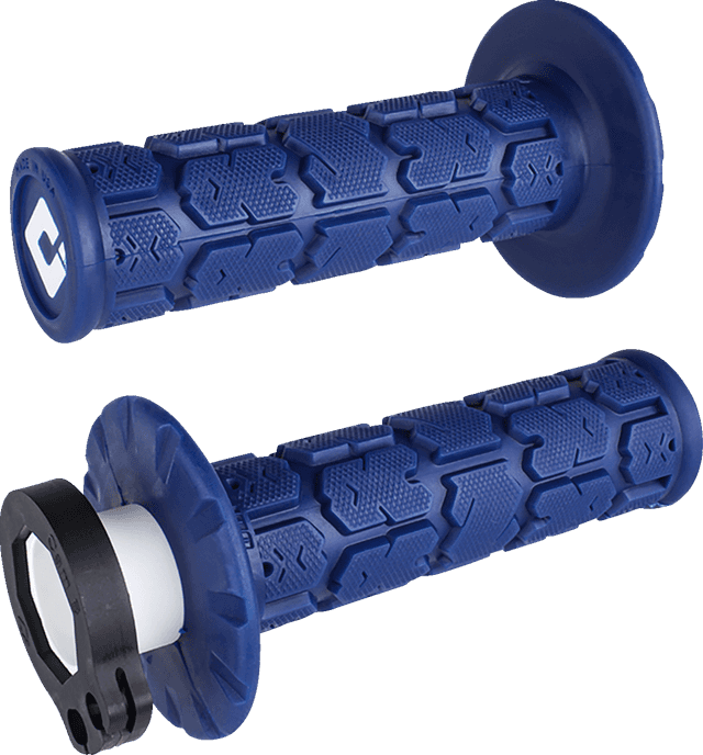 ODI 0630-3055 V2 Rogue Lock-On Grips - Dark Blue