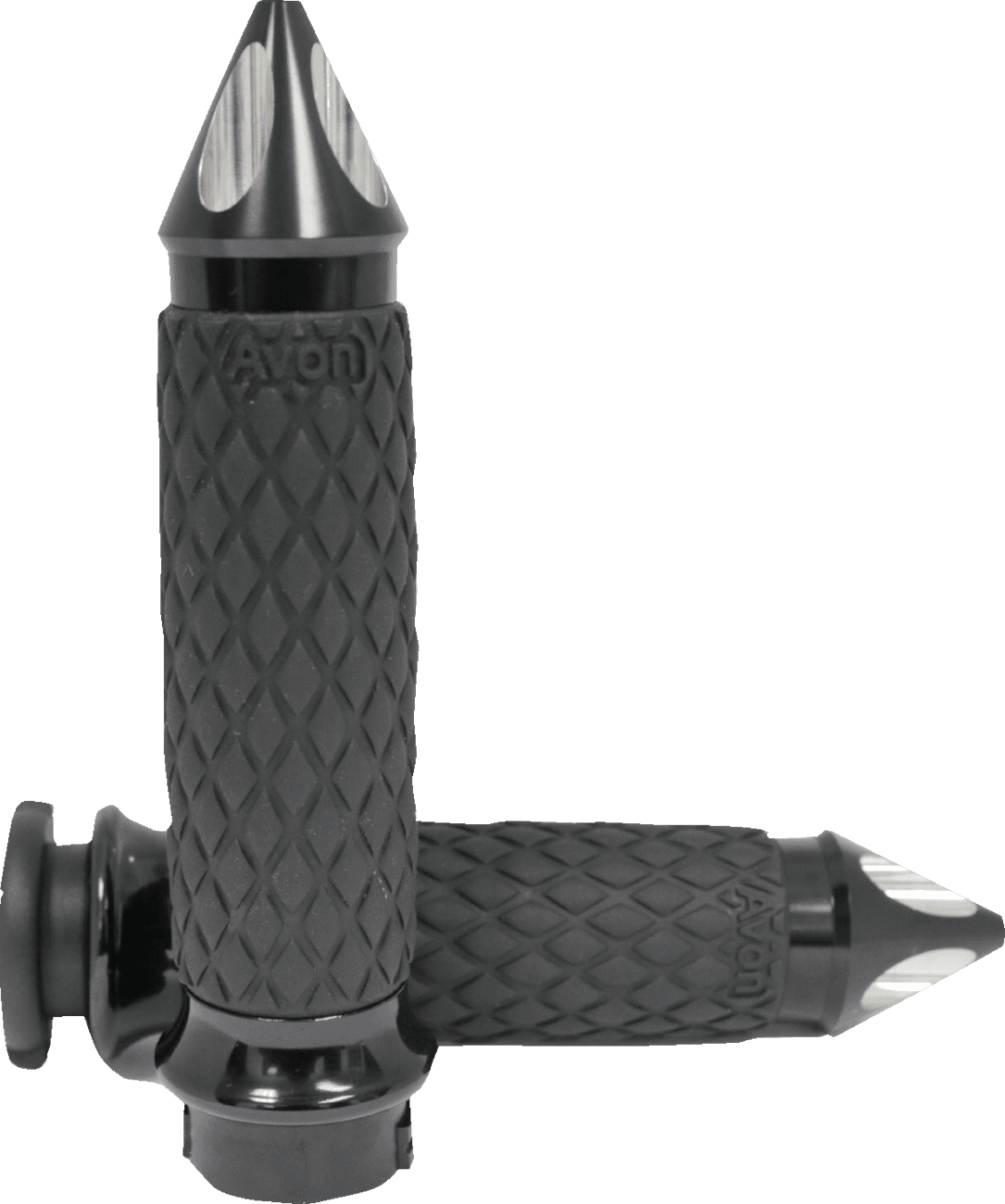 AVON GRIPS 0630-3110 Diamond Contour Grips - Spike - Black