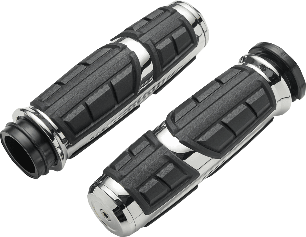 CIRO 0630-3236 Grips - Chicane™ - TBW - Chrome