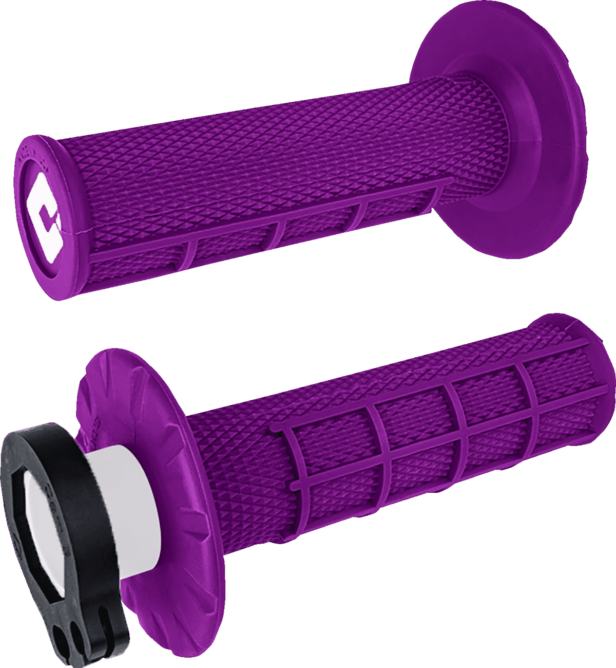 ODI 0630-3282 Grips - MX - Half Waffle - Purple