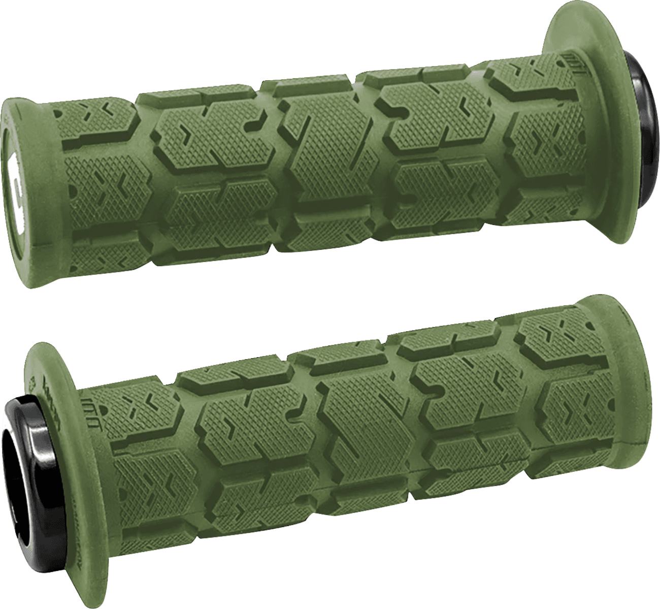 ODI 0630-3301 Rogue 2.1 Lock-On Grips - ATV/PWC - Green/Black