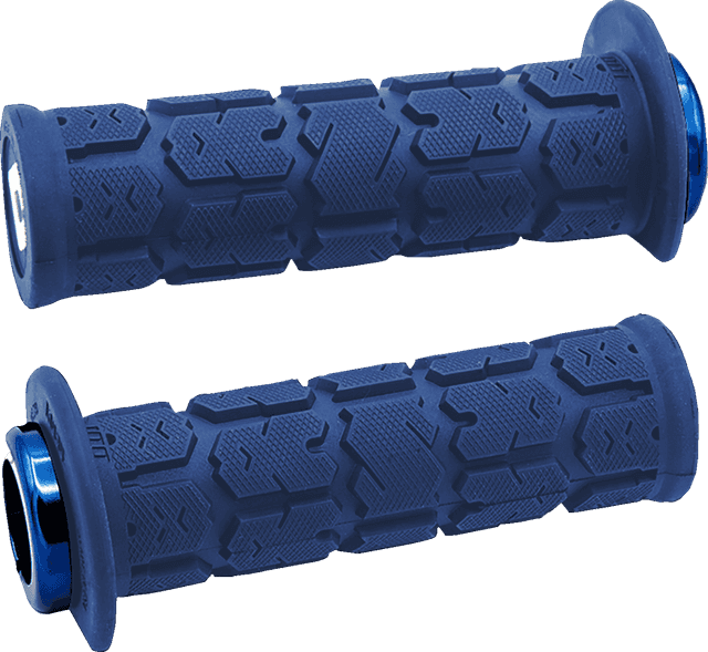 ODI 0630-3303 Rogue 2.1 Lock-On Grips - ATV/PWC - Blue/Blue