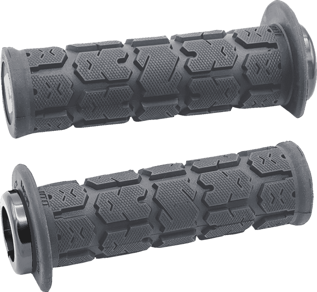 ODI 0630-3305 Rogue 2.1 Lock-On Grips - ATV/PWC - Graphite/Silver