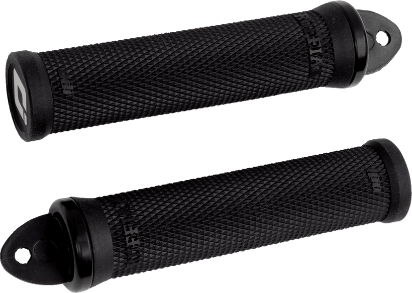 ODI 0630-3335 Ruffian 2.1 Lock-On Grips - PWC - Black/Black