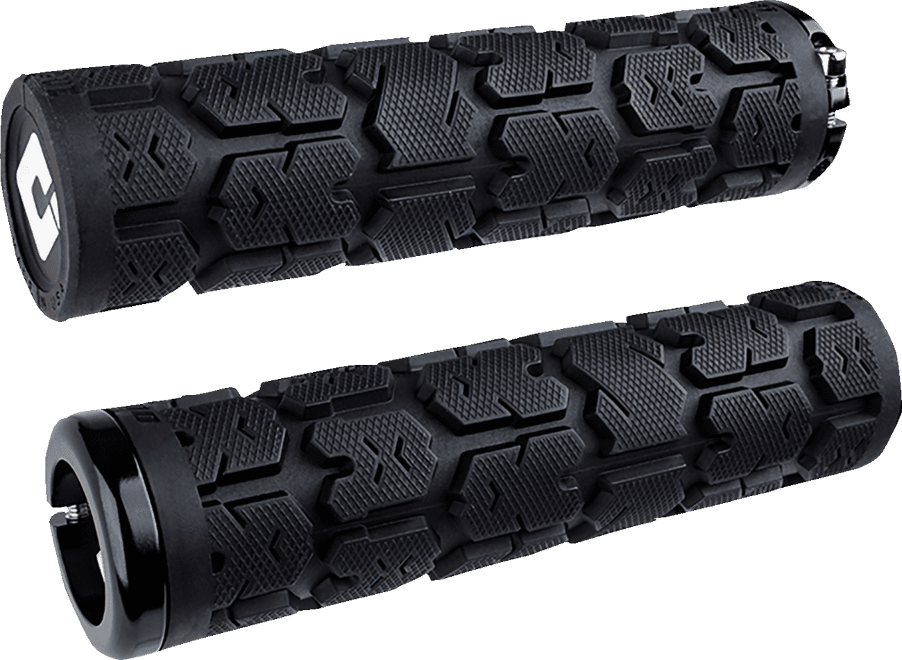 ODI 0630-3340 Rogue 2.1 Lock-On Grips - PWC - Black/Black