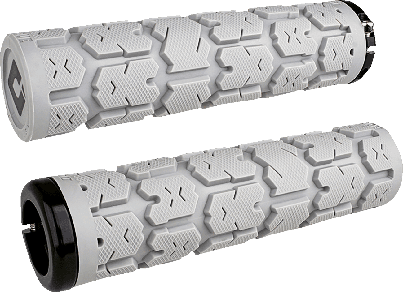ODI 0630-3342 Rogue 2.1 Lock-On Grips - PWC - Gray/Black