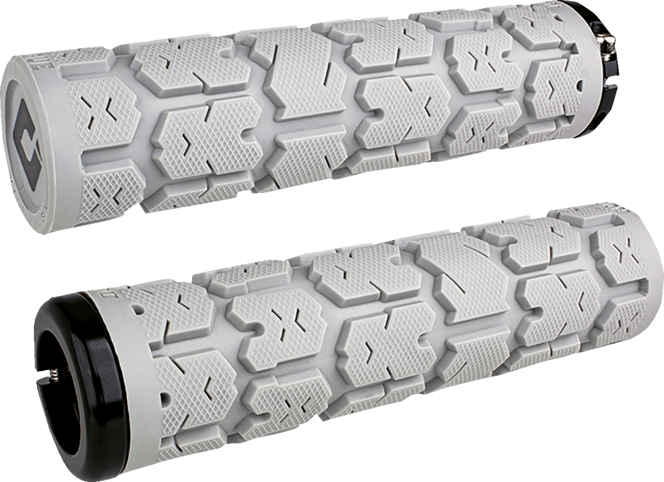 ODI 0630-3342 Rogue 2.1 Lock-On Grips - PWC - Gray/Black