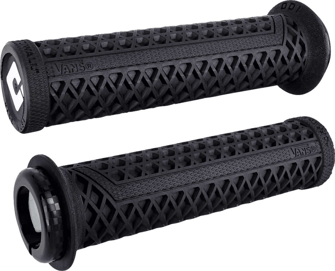 ODI 0630-3344 Vans v2.1 Lock-On Grips - ATV - Black/Black