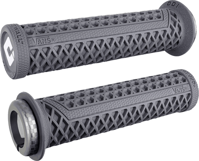 ODI 0630-3346 Vans v2.1 Lock-On Grips - ATV - Graphite/Gray