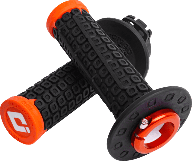 ODI 0630-3380 Nomad Lock-On Grips - Off-Road - Black/Orange — image 2 of 3