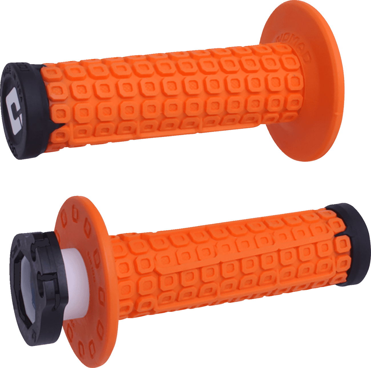 ODI 0630-3383 Nomad Lock-On Grips - Off-Road - Orange/Black
