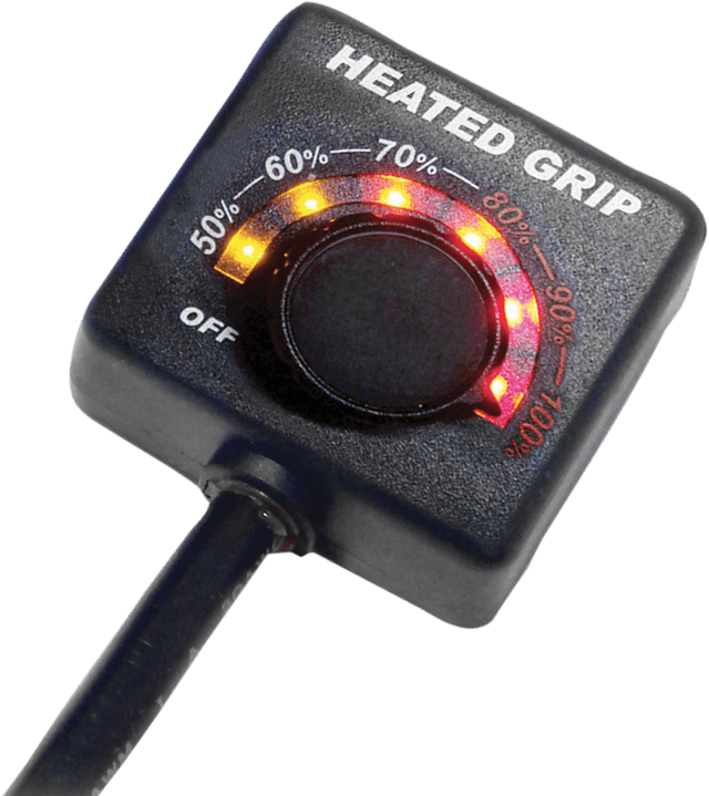 KOSO NORTH AMERICA 0631-0110 Heated Grip Kit with LED Indicator - Motorcycle - 7/8" — image 2 of 3