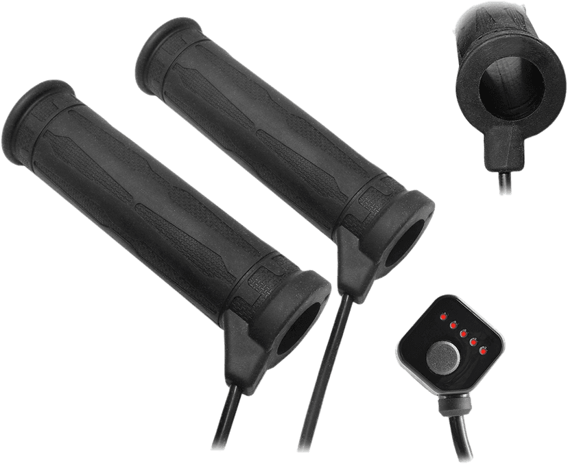KOSO NORTH AMERICA 0631-0169 5 Level Thumb Throttle Heated Grips - 7/8" — image 2 of 4