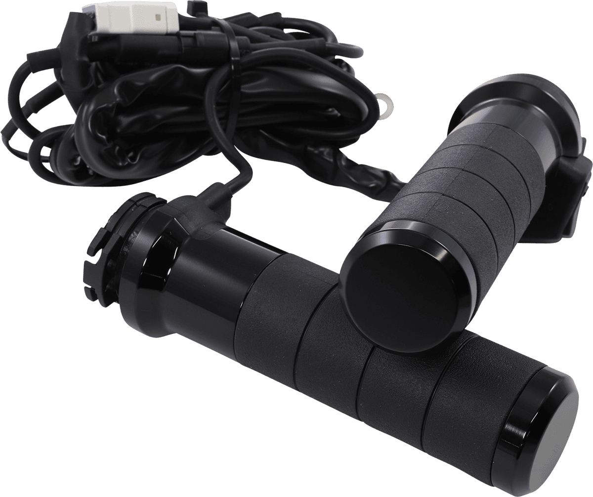 KOSO NORTH AMERICA 0631-0179 Titan-X Heated Grips - 1" - Black