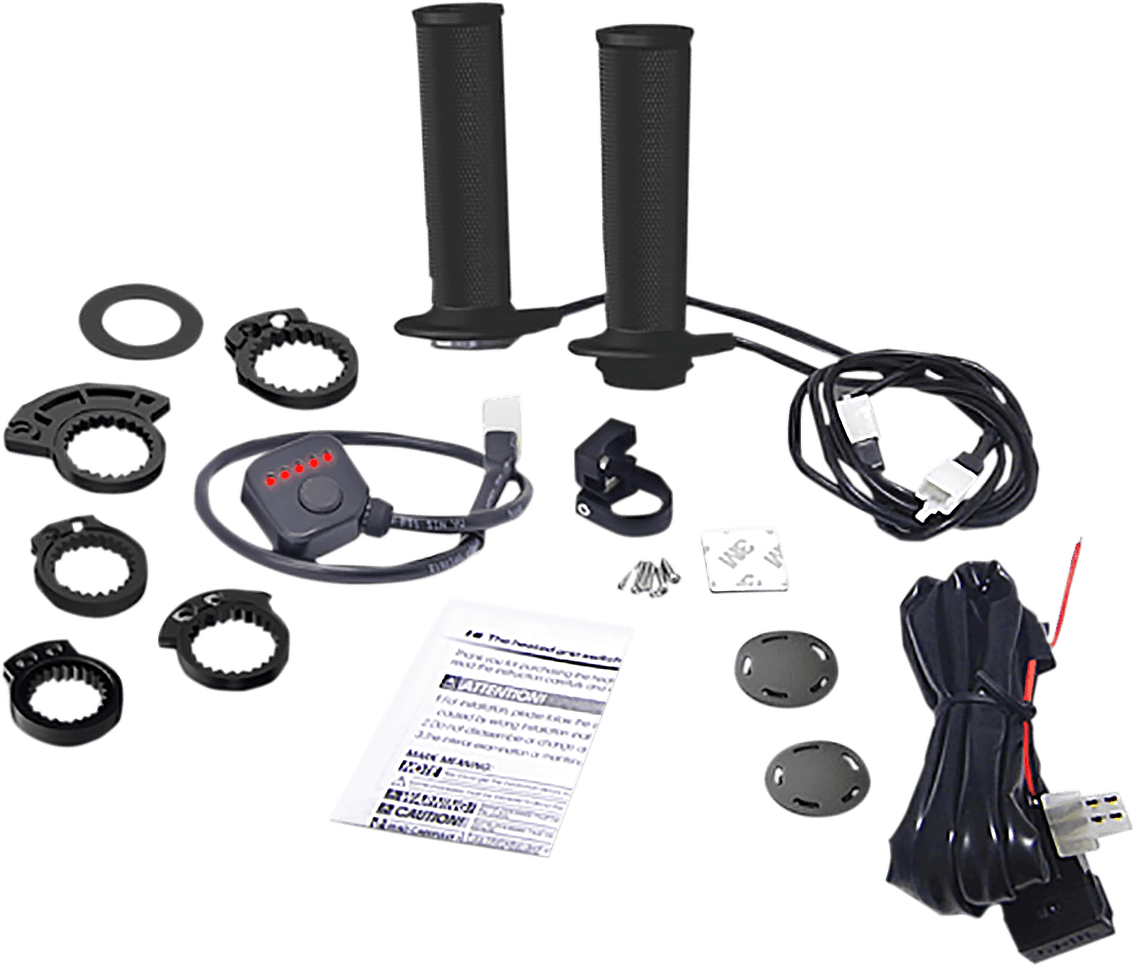 KOSO NORTH AMERICA 0631-0184 MX-1 Heated Grips for Snow/Dirt Bikes - 7/8"