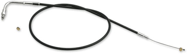 S&S CYCLE 0632-0736 Black Vinyl Throttle Cable - 36" - Black