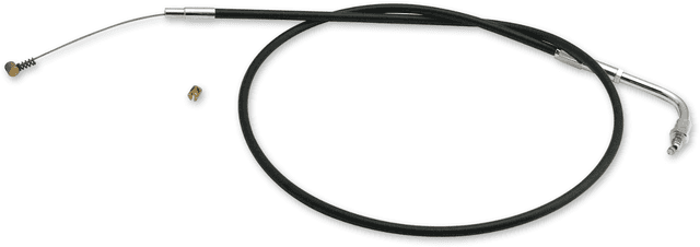S&S CYCLE 0632-0737 Black Vinyl Idle Cable - 36" - Black