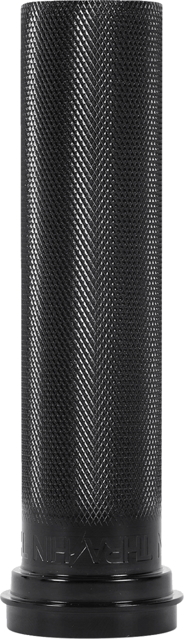 THRASHIN SUPPLY CO. 0632-0983 Throttle Tube - Knurled - 1" - TBW - Black — image 4 of 4