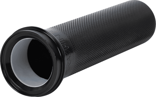 THRASHIN SUPPLY CO. 0632-0983 Throttle Tube - Knurled - 1" - TBW - Black — image 1 of 4
