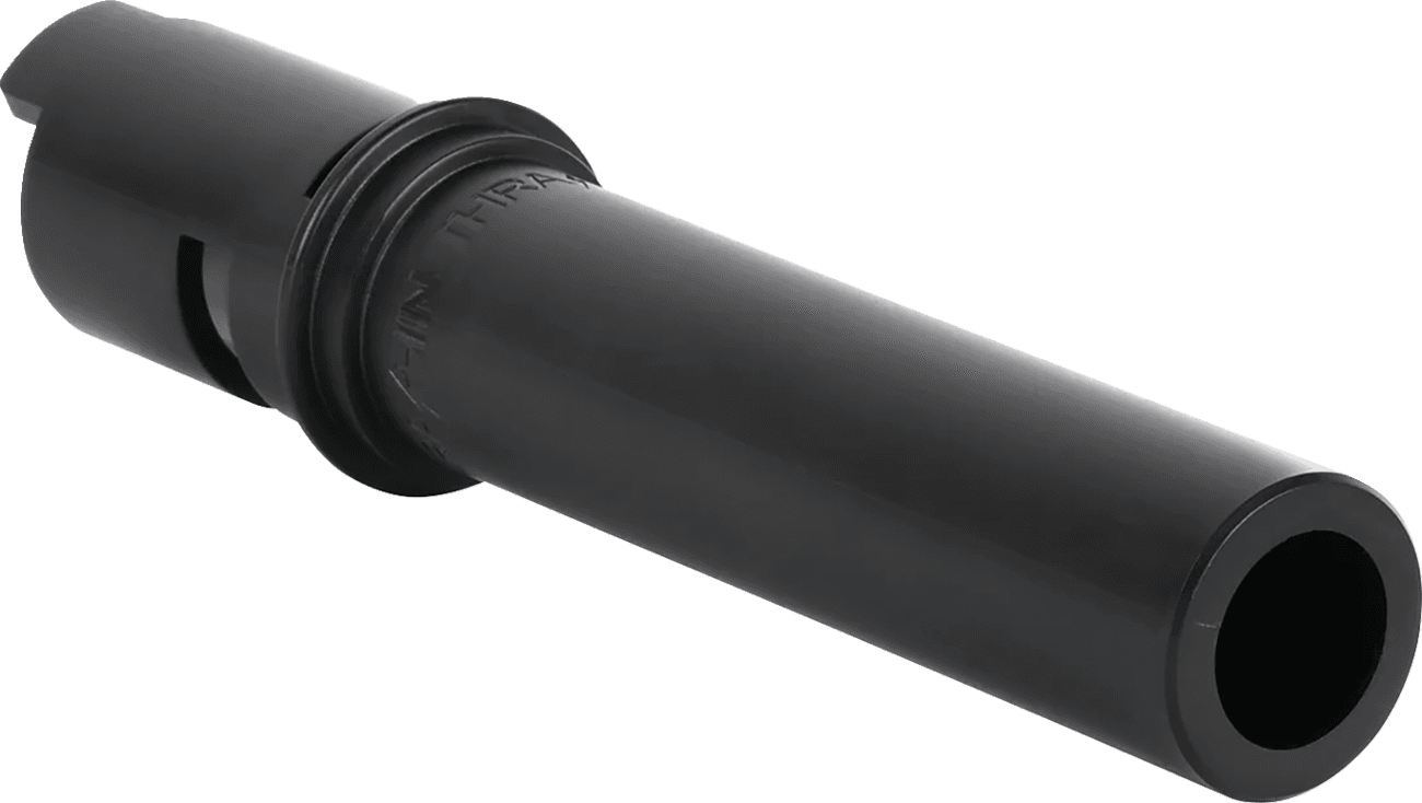 THRASHIN SUPPLY CO. 0632-1001 Throttle Tube - Smooth - 1" - Touring TBW - Black