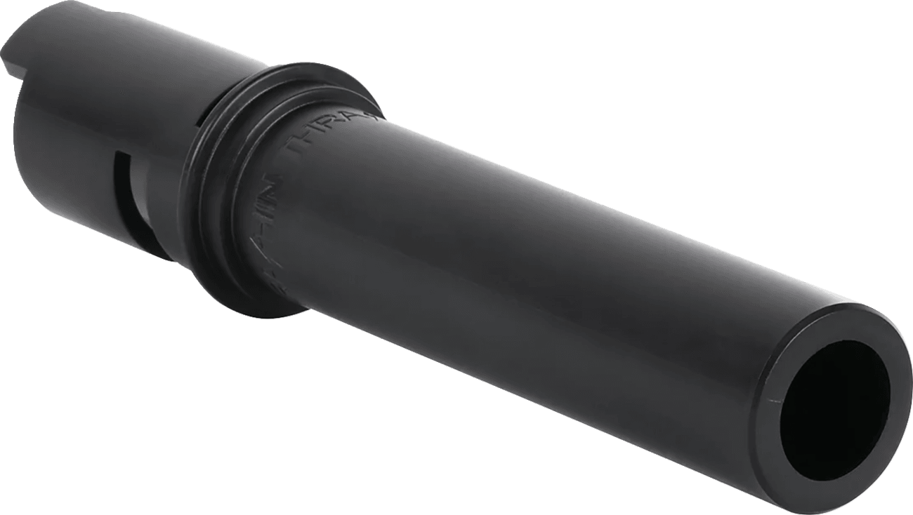 THRASHIN SUPPLY CO. 0632-1001 Throttle Tube - Smooth - 1" - Touring TBW - Black