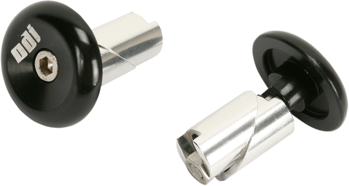 ODI 0634-0304 Aluminum Handlebar End Plug - Watercraft - Black