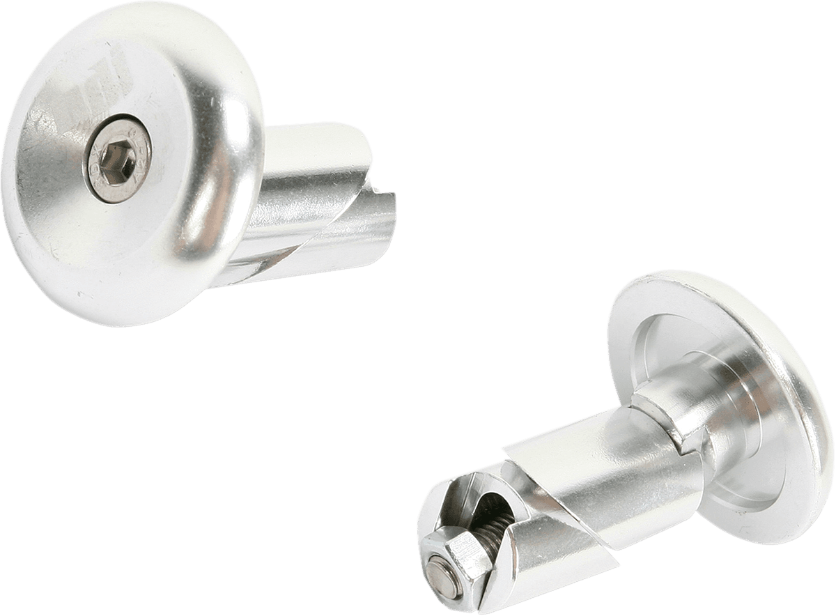 ODI 0634-0307 Aluminum Handlebar End Plug - Watercraft - Silver