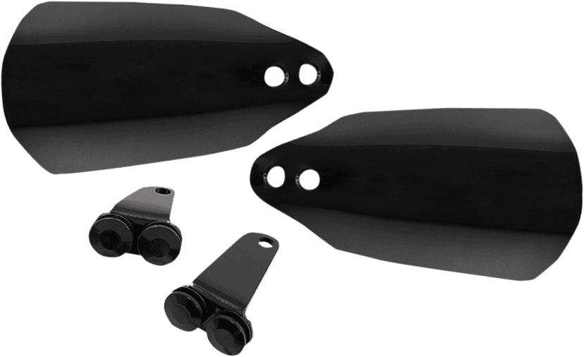 MEMPHIS SHADES 0635-1427 Handguards - Black - Softail/Touring