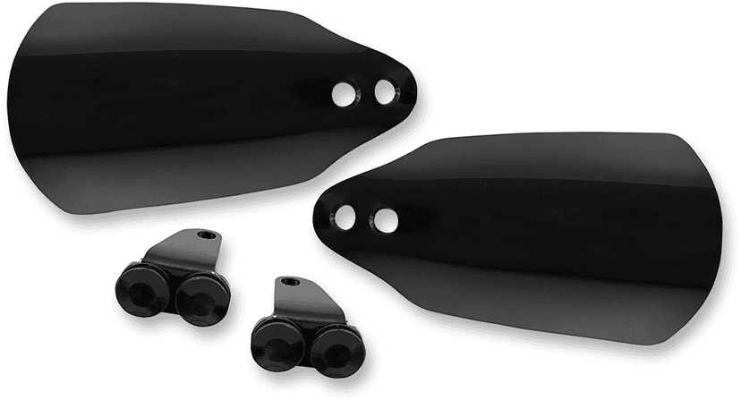 MEMPHIS SHADES 0635-1475 Handguards - Black - Touring/Trike