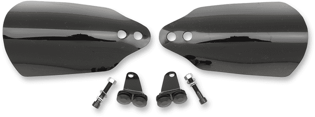 MEMPHIS SHADES 0635-1476 Handguards - Black - Touring
