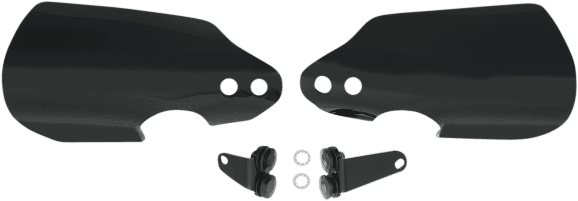 MEMPHIS SHADES 0635-1570 Handguards - Black - Softail/Touring