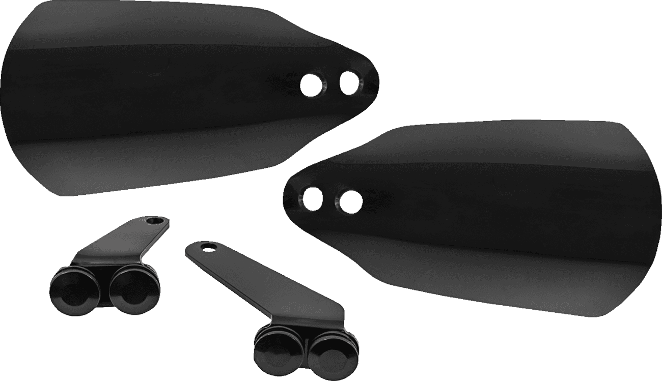 MEMPHIS SHADES 0635-2532 Handguards - Black - Touring