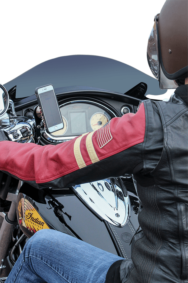 KLOCK WERKS 0636-0050 iOmount™ for Indian - Left Perch Mount - Black - Touring — image 2 of 3
