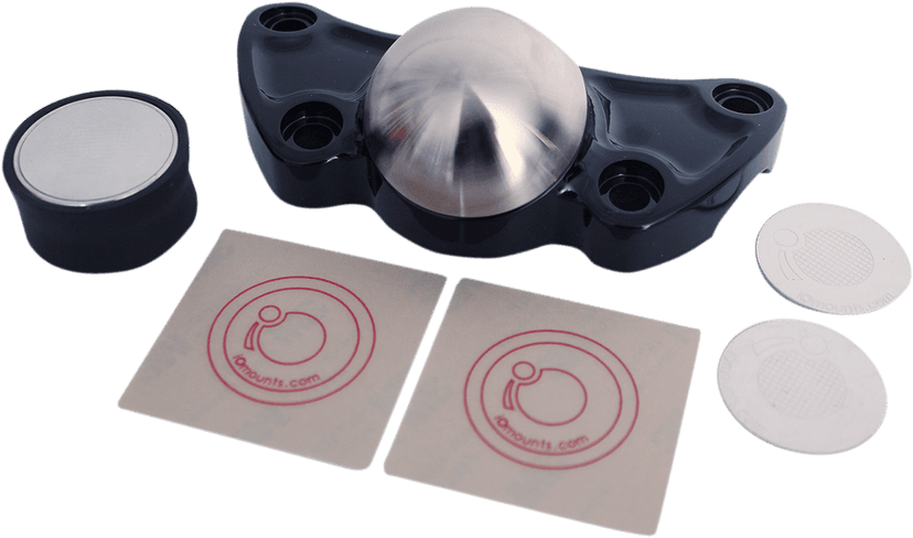 KLOCK WERKS 0636-0054 iOmounts™ Device Mount - Handlebar Clamp - Black