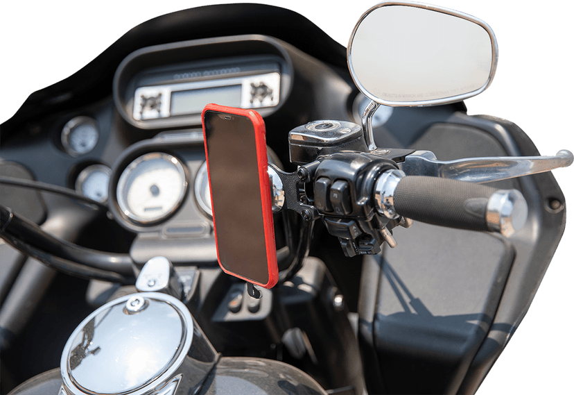KLOCK WERKS 0636-0184 iOmounts™ Device Mount - Handlebar Mount - Chrome — image 2 of 2