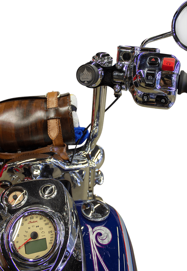 KLOCK WERKS 0636-0185 iOmount™ for Indian - Ambidextrous Mount - Black - Touring — image 3 of 3