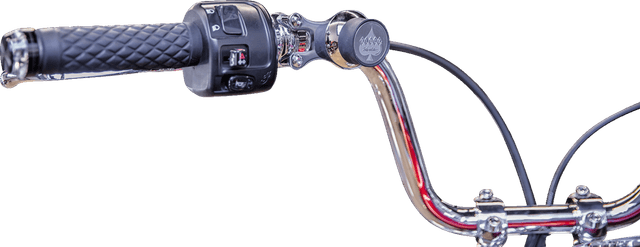 KLOCK WERKS 0636-0188 iOmount™ for Indian - Ambidextrous Mount - Chrome - Scout — image 1 of 3
