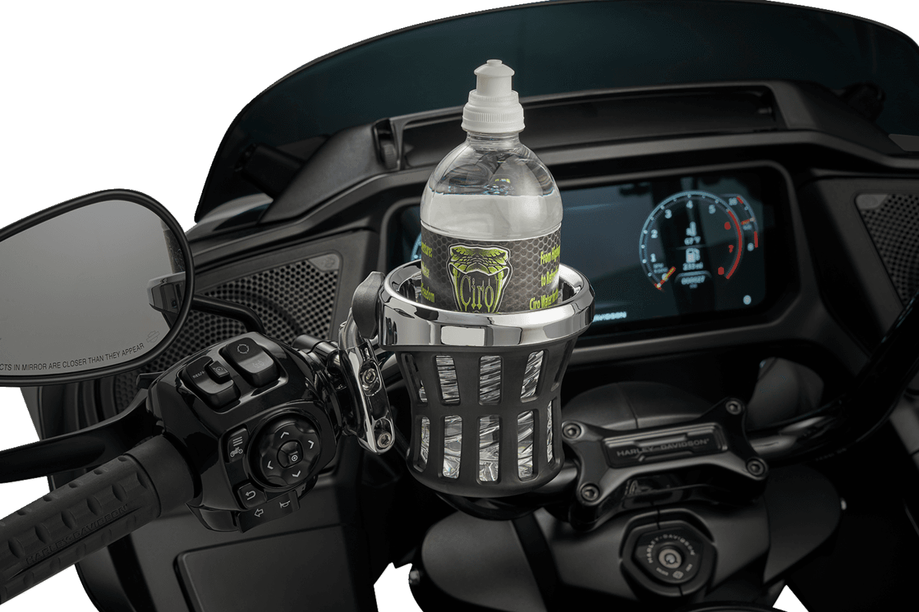 CIRO 0636-0582 Gen 2 Drink Holder - Chrome - Chrome Perch Mount
