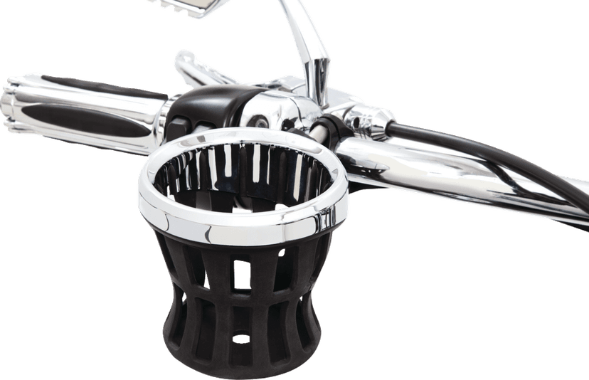 CIRO 0636-0584 Gen 2 Drink Holder - Chrome - Chrome 7/8"/1" Handlebar Mount — image 2 of 2
