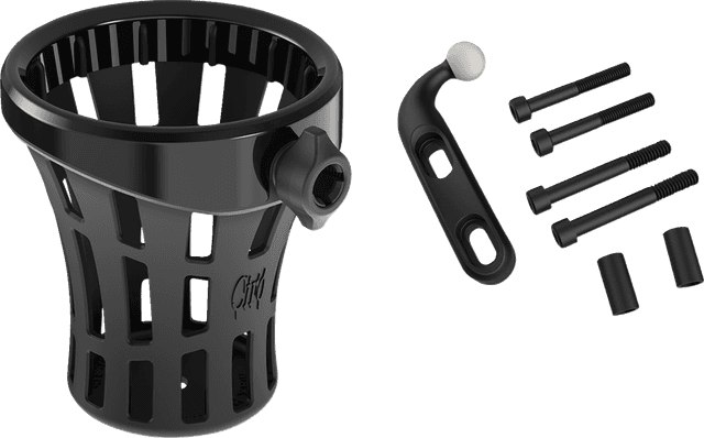 CIRO 0636-0600 Gen 2 Drink Holder - Big Ass® - Black - Black Perch Mount — image 1 of 2