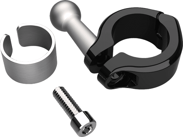 CIRO 0636-0607 Gen 2 Aluminum Clamp - 1-1/2" - Black