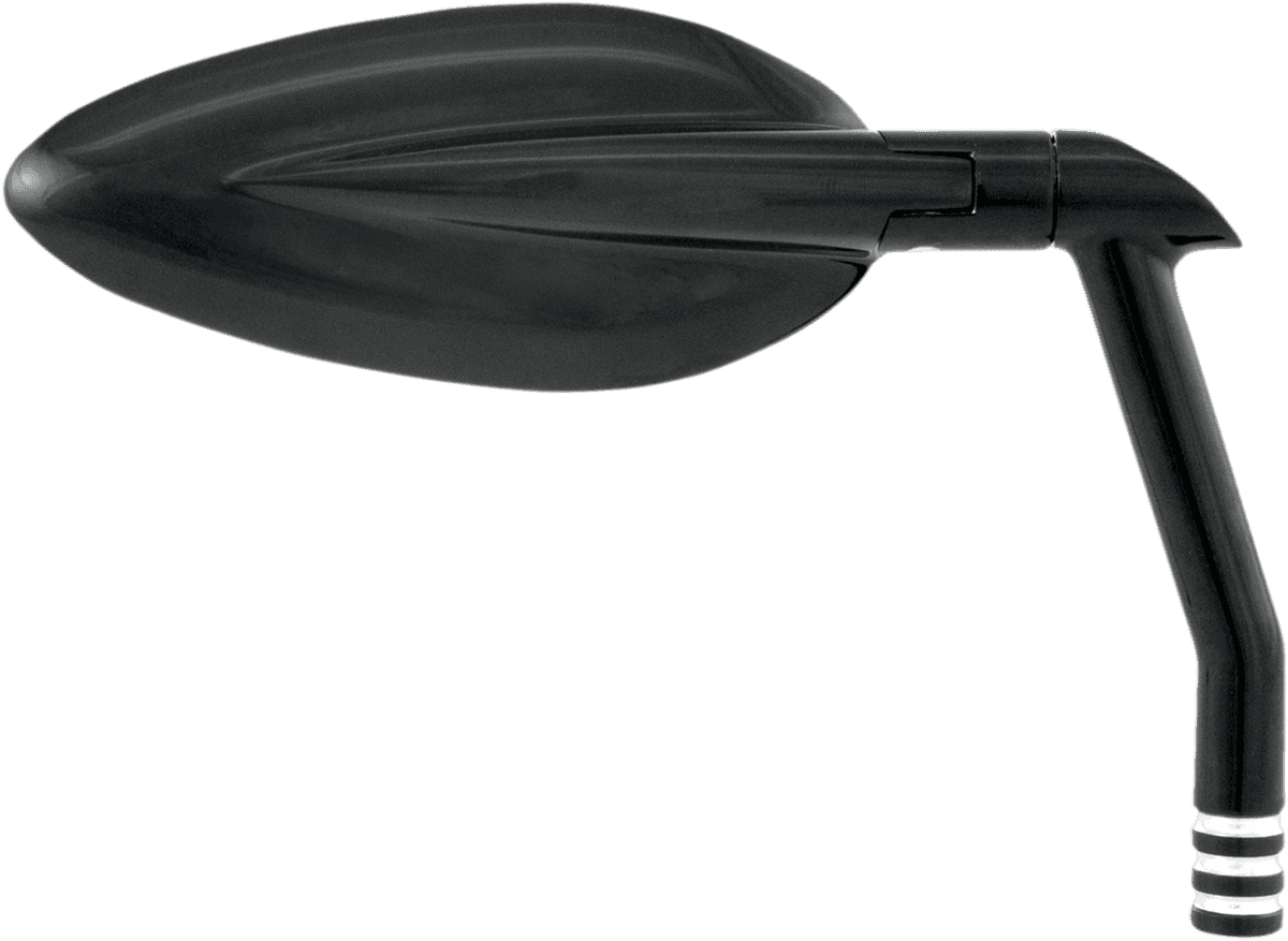 PERFORMANCE MACHINE (PM) 0640-0727 Mirror - Vision - Blade - Side View - Teardrop - Black/Contrast Cut - Left/Right