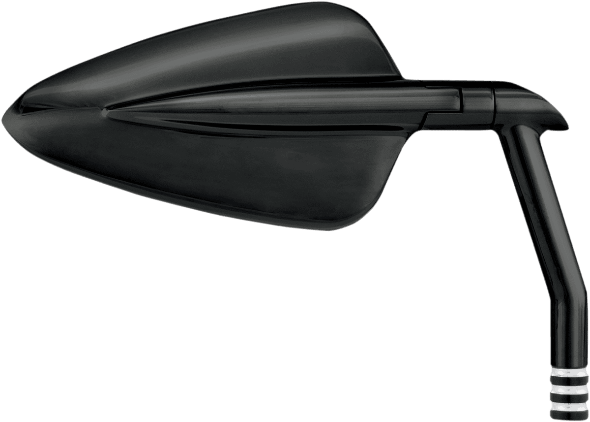 BARNETT 0640-0731 Mirror - Vision - Arrow XL - Side View - Triangle - Black/Contrast Cut - Left/Right