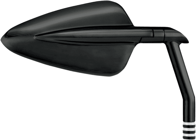 PERFORMANCE MACHINE (PM) 0640-0731 Mirror - Vision - Arrow XL - Side View - Triangle - Black/Contrast Cut - Left/Right