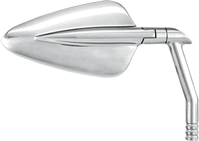 PERFORMANCE MACHINE (PM) 0640-0732 Mirror - Vision - Arrow XL - Side View - Triangle - Chrome - Left/Right