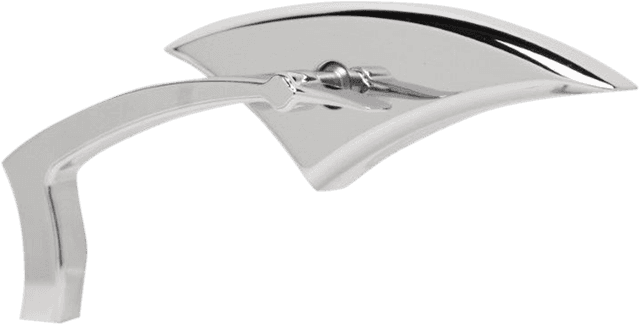 PAUL YAFFE BAGGER NATION 0640-0870 Mirrors - Power - Side View - Teardrop - Chrome - Pair — image 2 of 2
