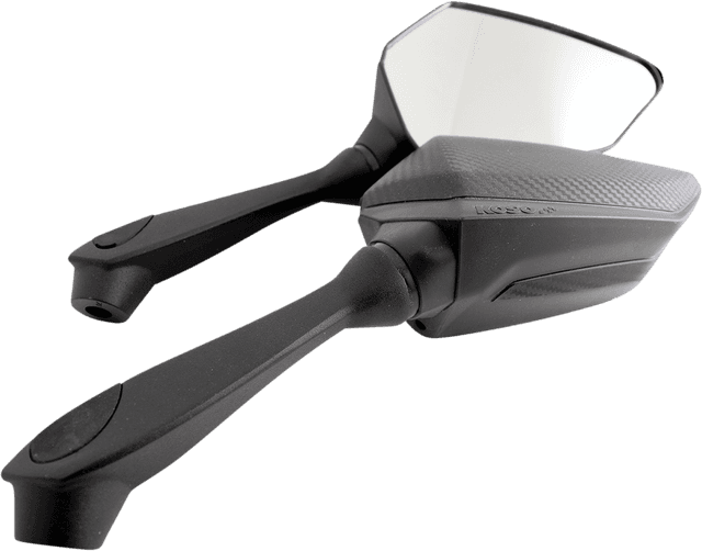KOSO NORTH AMERICA 0640-1442 Mirrors - Sprint - Side View - Kidney - Black — image 1 of 2